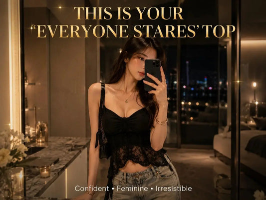 Lace Corset Cami Top: Korean Fashion Ruched Peplum Camisole JuChachaShop