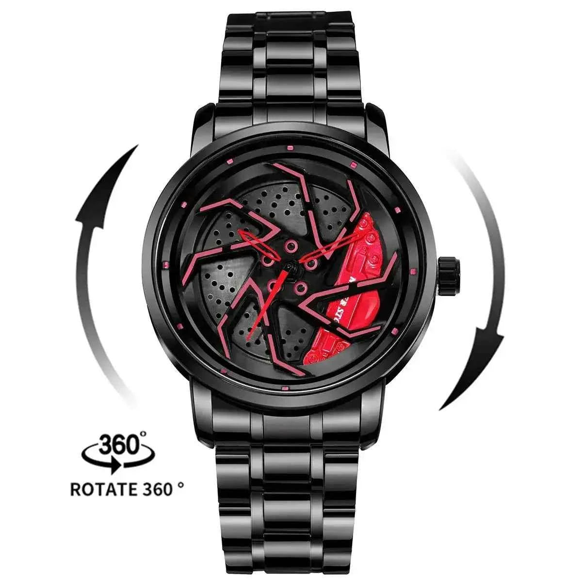 Men Luxury Car Wheel Watch - The Ultimate Fusion of Style and Precision