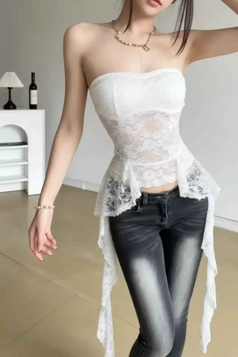 Korean Fashion Peplum Cami Top: Effortlessly Elevate Your Style