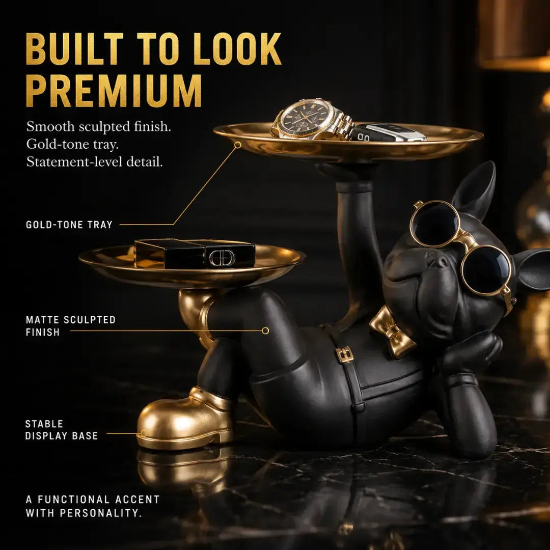 Bulldog Key Holder – Stylish Storage for Modern Homes JuChachaShop