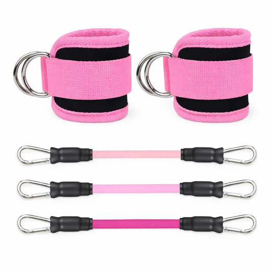 Ankle Strap Resistance Bands Set | Lower Body Resistance Band Trainer Julieta