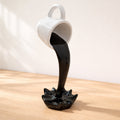 Floating Spilling Coffee Cup Sculpture Decor Julieta