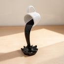 Floating Spilling Coffee Cup Sculpture Decor Julieta