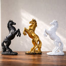 Resin Horse Statue Home Decor / Modern Interior Sculpture Julieta