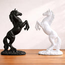 Resin Horse Statue Home Decor / Modern Interior Sculpture Julieta