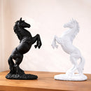 Resin Horse Statue Home Decor / Modern Interior Sculpture Julieta