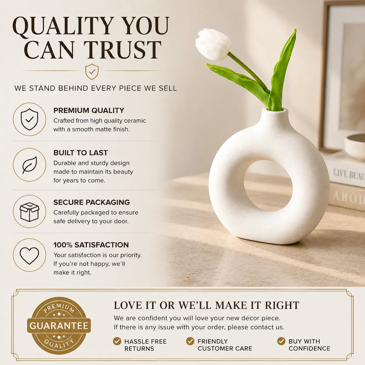 Modern Decorative Vase for Stylish Nordic Living JuChachaShop