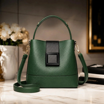 Luxury Black Crossbody Bag – Elegant Designer Inspired Design JuChachaShop