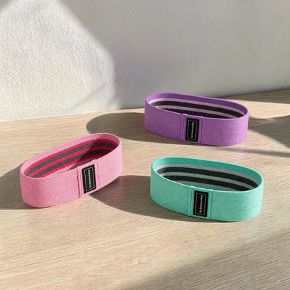 Resistance Bands for Legs - 3 Fabric Booty Bands Jumartins
