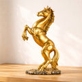 Resin Horse Statue Home Decor / Modern Interior Sculpture Julieta