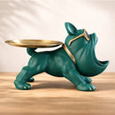 Cute Bulldog Storage Figurine with Tray – Unique Gift for Dog Lovers & Home Decor Julieta