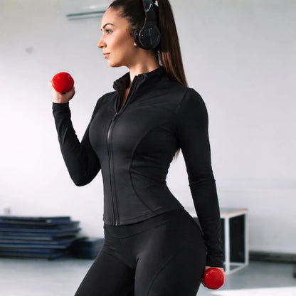 Women’Why This Slim Fit Gym Jacket Is a Must-Have for Active Women - Jumartins
