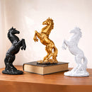 Resin Horse Statue Home Decor / Modern Interior Sculpture Julieta