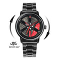 Men’s Luxury Car Wheel Watch – Stainless Steel Quartz Potaha