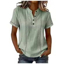 Elevate Your Style with Our Cream White Short Sleeve Blouse