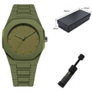 Casual Waterproof Watch – Simple Silicone Design for Daily Use Potaha