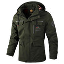 Men’s Waterproof Winter Jacket with Hood and Warm Lining Potaha
