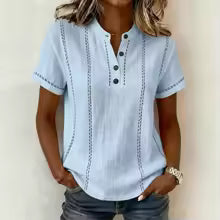 Elevate Your Style with Our Cream White Short Sleeve Blouse