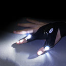 LED Flashlight Gloves – Waterproof Fingerless Outdoor Tool Potaha