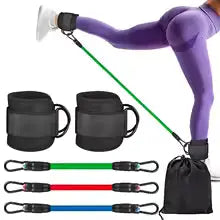 Ankle Strap Resistance Bands Set | Lower Body Resistance Band Trainer Julieta