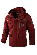 Men’s Waterproof Winter Jacket with Hood and Warm Lining Potaha