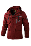 Men’s Waterproof Winter Jacket with Hood and Warm Lining Potaha