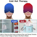 Gel Ice Headache Hat – Cold Compress Migraine Relief Cap Potaha