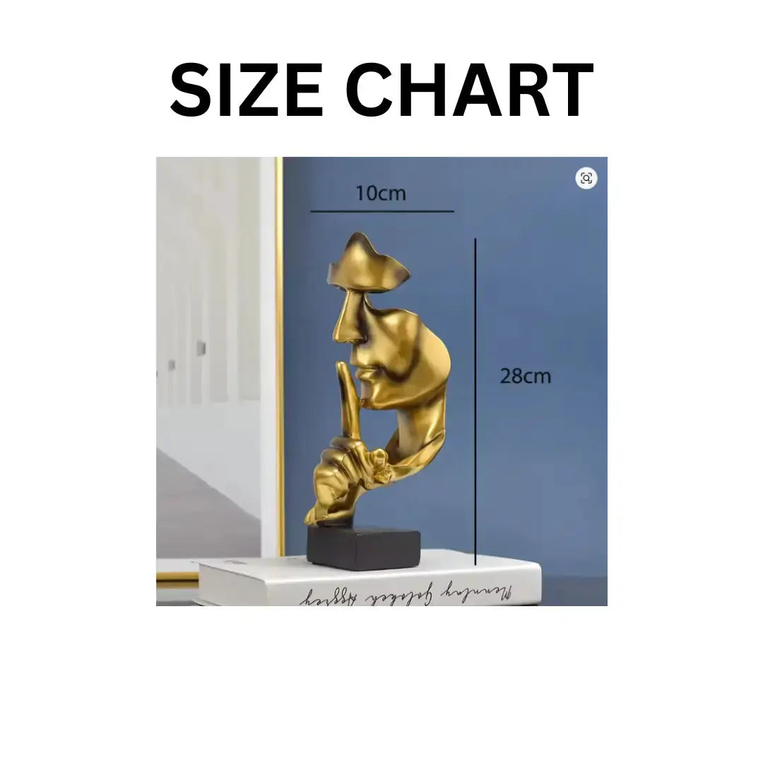 Abstract Face Sculpture That Brings Modern Elegance to Any Room JuChachaShop