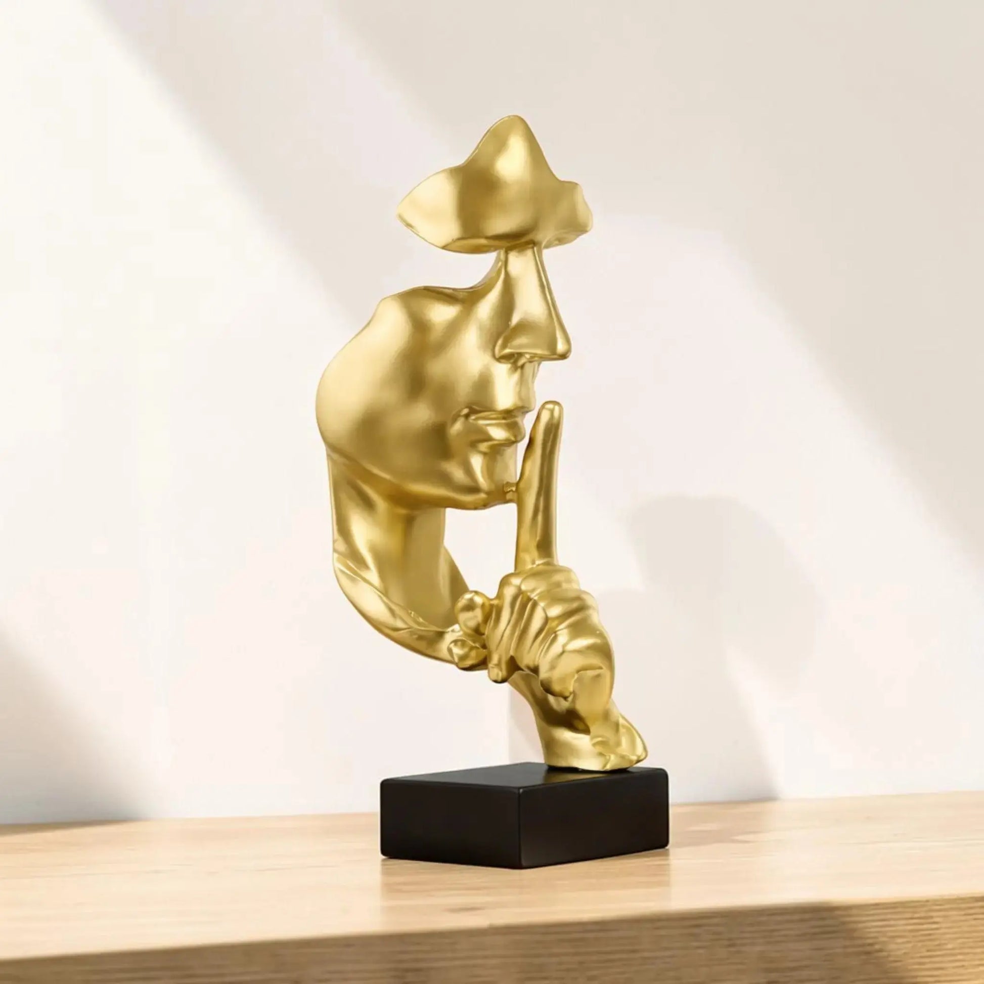 Abstract Thinker Statue – Modern Face Sculpture for Home & Office Decor Julieta