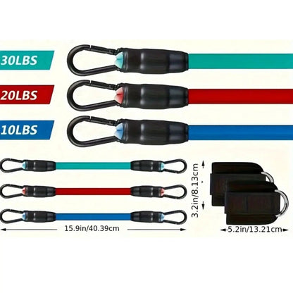 Ankle Strap Resistance Bands Set | Lower Body Resistance Band Trainer Julieta