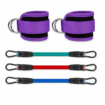 Ankle Strap Resistance Bands Set | Lower Body Resistance Band Trainer Julieta