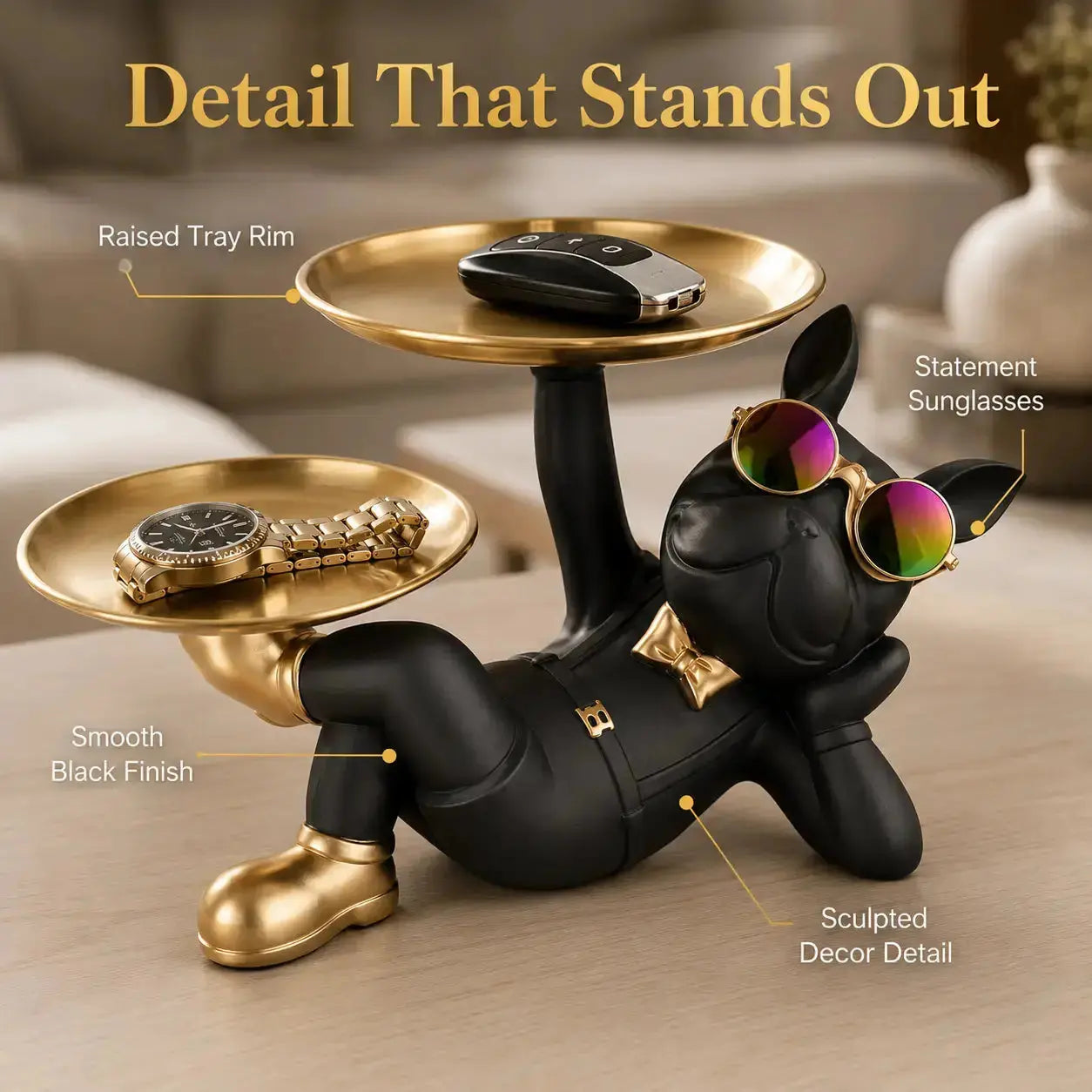 Dog Valet Tray Organizer for Stylish Everyday Storage Jumartins
