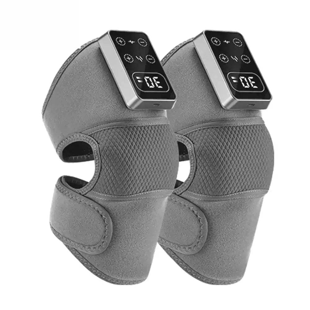 Electric Heated Knee Massager – Vibration Pain Relief Pad Potaha