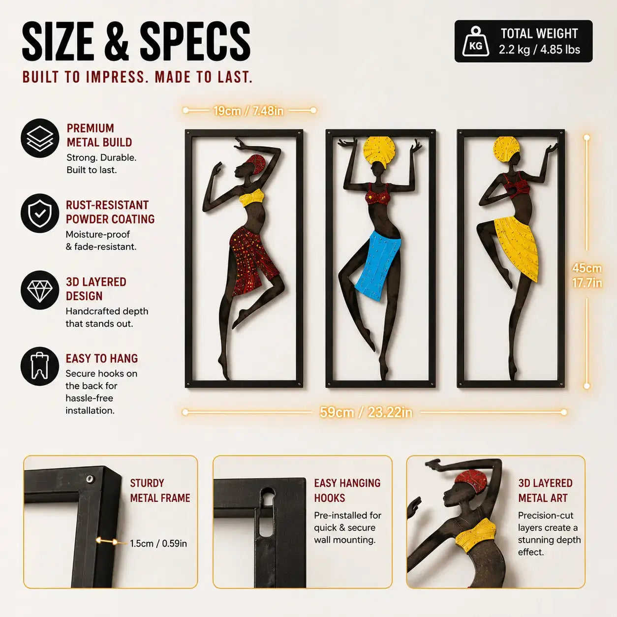 Elevate Your Space with Metal Wall Art Panels JuChachaShop