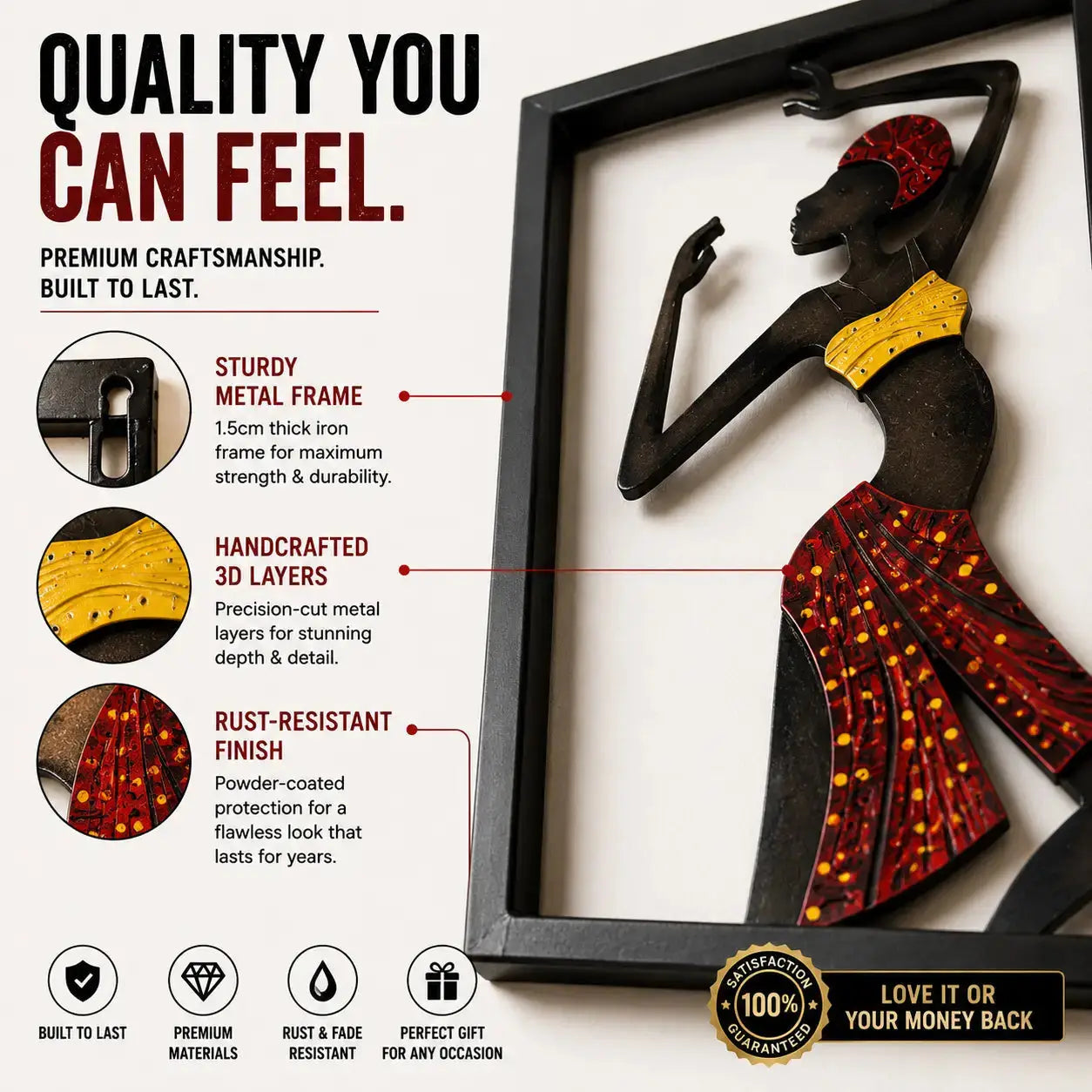 Elevate Your Space with Metal Wall Art Panels JuChachaShop
