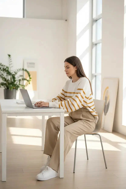 Look no escritório