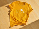 Daisy Smile Graphic Tee | Women's Short Sleeve Top JuChachaShop