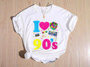 90s Graphic Tee | Women's Retro Pop Art Shirt JuChachaShop