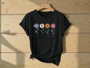 Floral Graphic Tee | Women's Short Sleeve Flower Print T-Shirt JuChachaShop