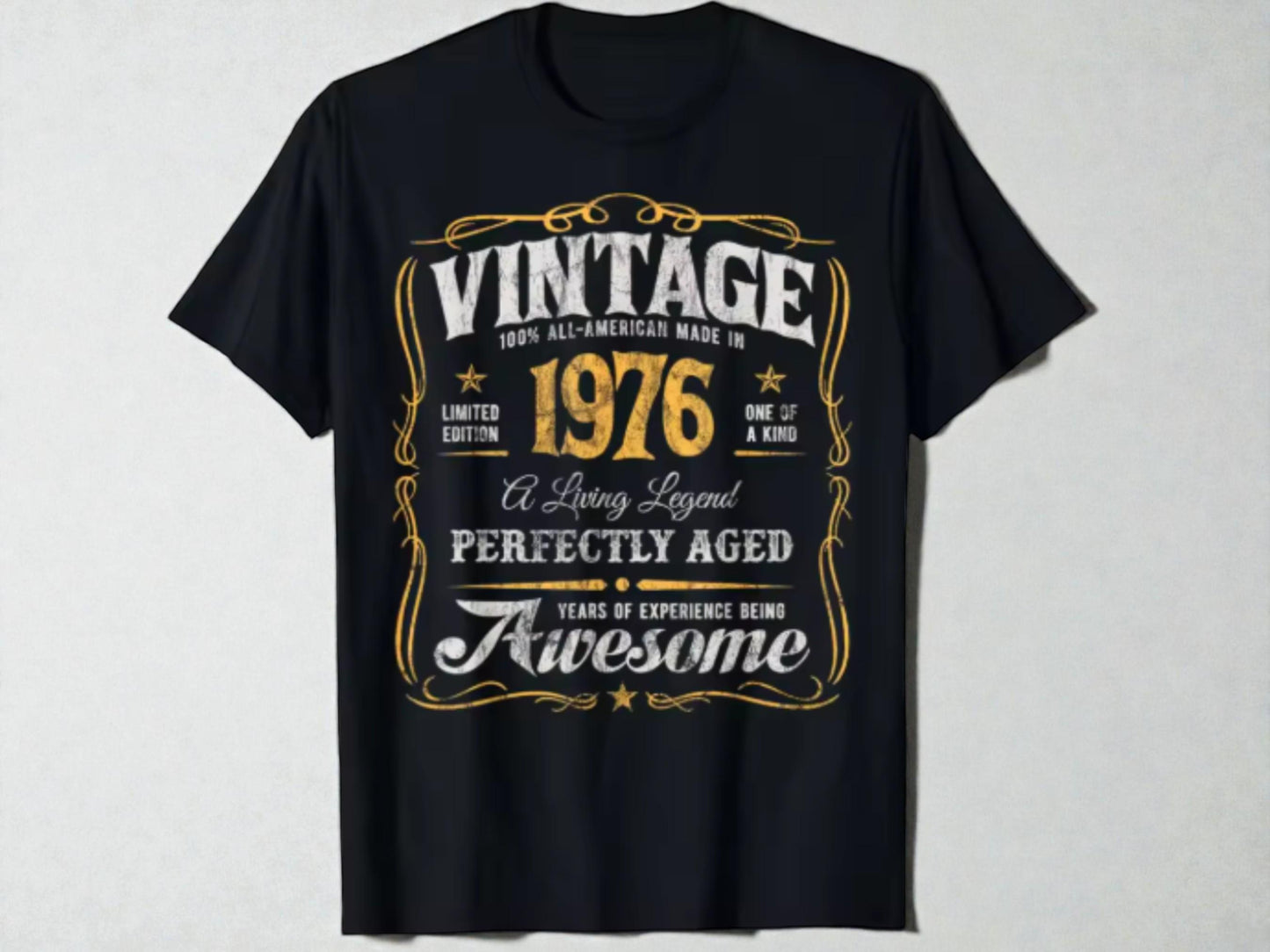 Retro 1976 Graphic T-Shirt | Men's Short Sleeve Tee
