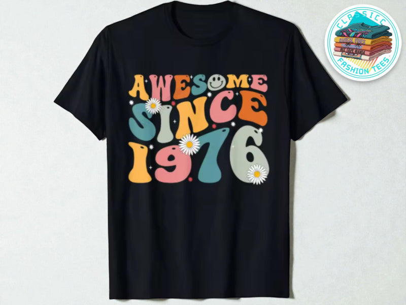 Retro 1976 Graphic T-Shirt | Men's Short Sleeve Tee JuChachaShop