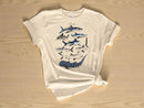 Whale Graphic Tee | Ocean Animal Illustration, Soft Fabric Shirt JuChachaShop