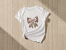 Women's Leopard Bow Graphic Tee | Soft Casual Top JuChachaShop