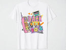 90s Graphic Tee | Retro Cassette & Phone Print JuChachaShop