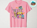 90s Graphic Tee | Retro Cassette & Phone Print JuChachaShop