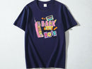 90s Graphic Tee | Retro Cassette & Phone Print JuChachaShop