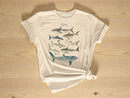 Whale Graphic Tee | Ocean Animal Illustration, Soft Fabric Shirt JuChachaShop