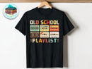 Classic Cassette Tape Shirt | Old School Playlist Graphic Tee | Retro Music Lover Apparel JuChachaShop