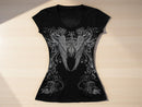 Gothic Graphic Tee | Retro Slim Fit Alternative Streetwear Shirt JuChachaShop