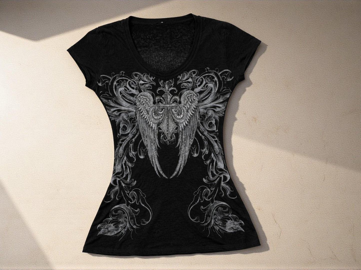 Gothic Graphic Tee | Retro Slim Fit Alternative Streetwear Shirt